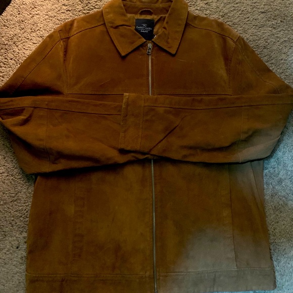Brown Leather Coat - Picture 1 of 1